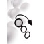 Анальная пробка с эрекционным кольцом Erotist Drop S-Size Anal Plug, черная - Фото №7