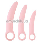 Набір фалоімітаторів Sweet Smile Vaginal Trainers, рожевий - Фото №1
