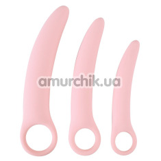 Набір фалоімітаторів Sweet Smile Vaginal Trainers, рожевий - Фото №1