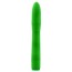 Вібратор Neon Luv Touch Ribbed Slims, зелений - Фото №1