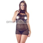 Комплект Minikleid und String 2716755 чорний: сукня + трусики-стрінги - Фото №1