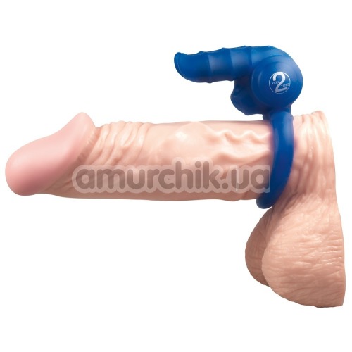Виброкольцо Taurus Vibrating Penis Ring, синее