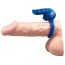 Виброкольцо Taurus Vibrating Penis Ring, синее - Фото №4