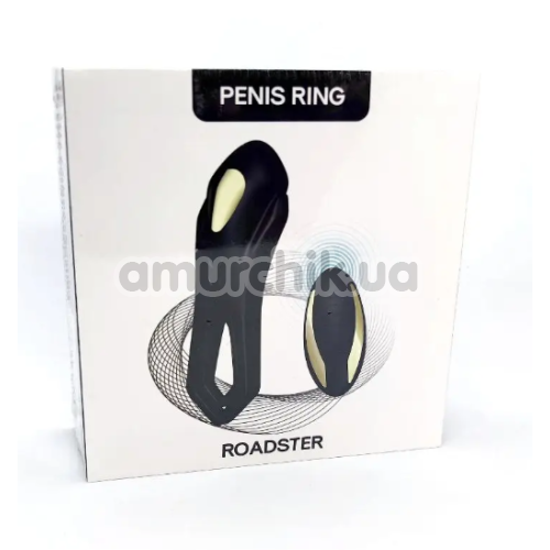 Виброкольцо для члена Penis Ring Roadster, черное