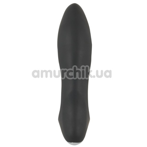 Вибростимулятор простаты XouXou Inflatable Vibrating Butt Plug, черный