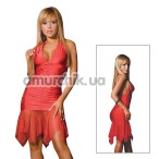 Платье Hottie Halter Dress красное (модель CL085) - Фото №1