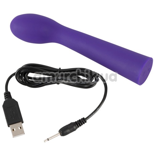 Вібратор Smile Rechargeable G-Spot Vibrator, фіолетовий