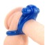 Виброкольцо Renegade Vibrating Men's Ring, синее - Фото №6