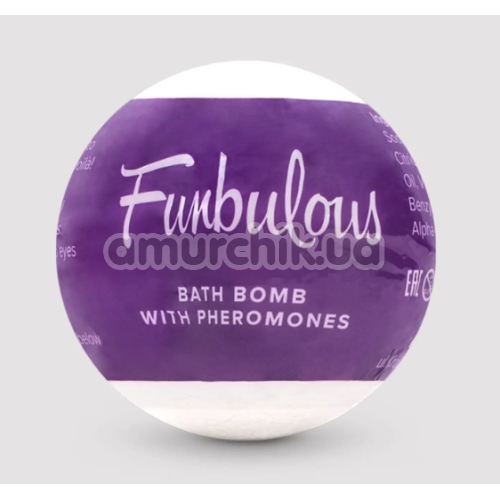 Бомбочка для ванны с феромонами Obsessive Funbulous, 100 г