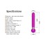 Вібратор Odeco Touch Vibe, рожевий - Фото №3