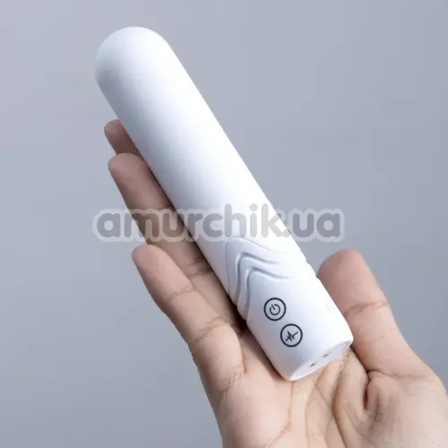 Клиторальный вибратор с подсветкой Illumination The Bullet, белый