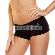 Трусики-шортики жіночі Seamless Bling Booty Shorts, чорні (модель HL39) - Фото №1
