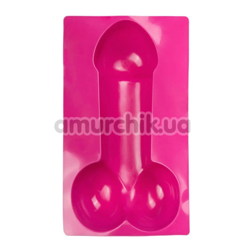 Форма для выпечки EasyToys Penis Baking Mold, розовая - Фото №1