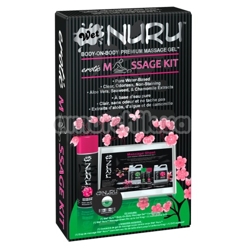Набор для массажа Wet Nuru Massage Kit - Фото №1