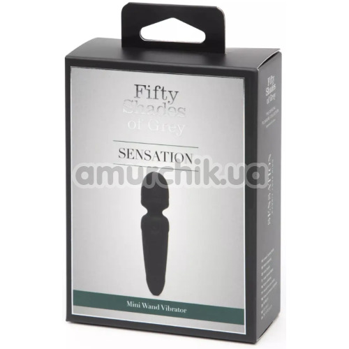 Універсальний масажер Fifty Shades of Grey Sensation Mini Wand Vibrator, чорний