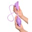 Вакуумная помпа с вибрацией для клитора Fantasy For Her Sensual Pump-Her, фиолетовая - Фото №8