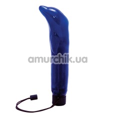 Вібратор для точки G Blu Dolphin G-Spot, синій - Фото №1