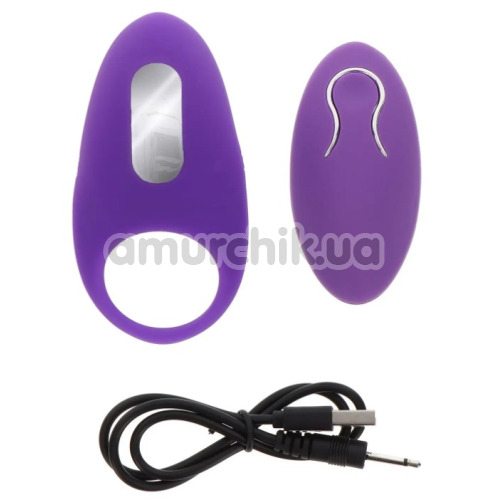 Виброкольцо для члена Toy Joy Happiness Tease & Arouse C-Ring, фиолетовое