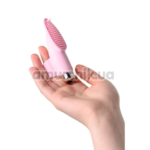 Вібронасадка на палець JOS Twity, рожева