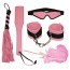 Бондажный набор Bad Kitty Naughty Toys Fetish Set, розовый - Фото №1