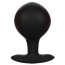 Анальный расширитель Weighted Silicone Inflatable Plug Large, черный - Фото №7