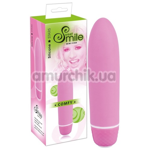 Вибратор Smile Comfy, розовый