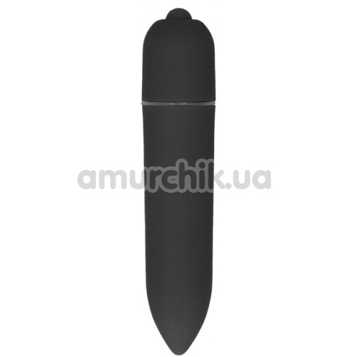 Клиторальный вибратор Shots Toys Power Bullet, черный - Фото №1