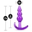 Анальная пробка B Yours Triple Bead Anal Plug, фиолетовая - Фото №5