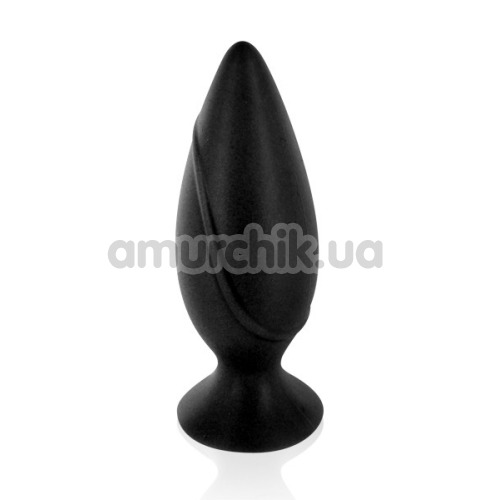 Анальная пробка Mojo Spades Large Butt Plug, черная - Фото №1