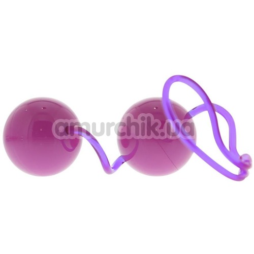 Вагінальні кульки Good Vibes Perfect Balls, лілові - Фото №1
