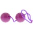 Вагінальні кульки Good Vibes Perfect Balls, лілові - Фото №1