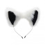 Набір Tailz White Fox Tail, Anal Plug & Ears Set, білий - Фото №1