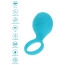 Виброкольцо для члена Toy Joy Happiness Tickle Brush C-Ring, голубое - Фото №5