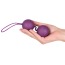 Вагінальні кульки XXL Balls, фіолетові - Фото №6