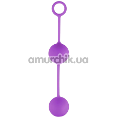 Вагінальні кульки Easy Toys Canon Balls, фіолетові - Фото №1