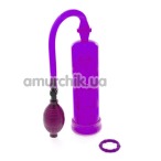 Помпа для збільшення пеніса Extreme Enlargement Pump, фіолетова - Фото №1