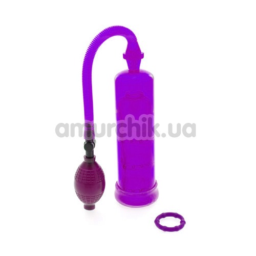 Помпа для увеличения пениса Extreme Enlargement Pump, фиолетовая - Фото №1