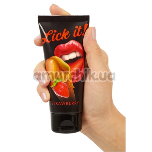 Оральная смазка Lick-it Erdbeere 100 ml