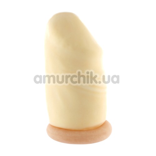 Насадка на пенис Smooth Penis Extension, телесная - Фото №1
