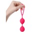 Вагинальные шарики A-Toys Pleasure Balls 764015-2, темно-розовые - Фото №2
