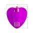 Вибратор-бабочка Pretty Love Clitoral Massager Heartbeat, фиолетовый - Фото №5