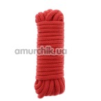 Мотузка BondX Bondage Love Rope 5 м, червона - Фото №1