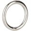 Эрекционное кольцо Silver Ring Medium, серебряное - Фото №2