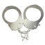 Наручники Adrien Lastic Menottes Metal Handcuffs, серебряные - Фото №1