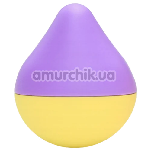 Вібратор Tenga Iroha Mini Fuji-Lemon, жовто-фіолетовий - Фото №1