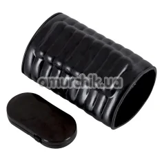 Насадка на пенис с вибрацией Vibrating Sleeve, черная - Фото №1