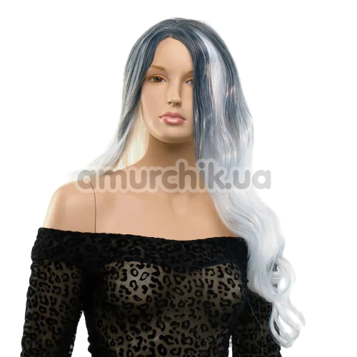 Парик Fetish Hair Wavy Balayage Wig With No Bangs, белый - Фото №1