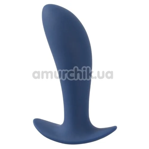 Вибростимулятор простаты Vibrating Butt Plug, синий