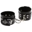 Наручники sLash Leather Rastraints Hand Cuffs, черные - Фото №1