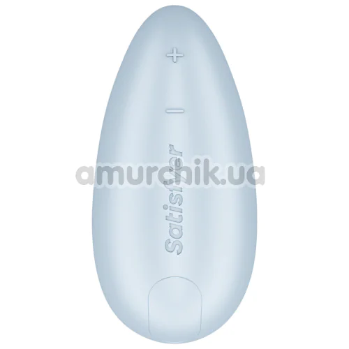 Клиторальный вибратор Satisfyer Drop To Go, голубой
